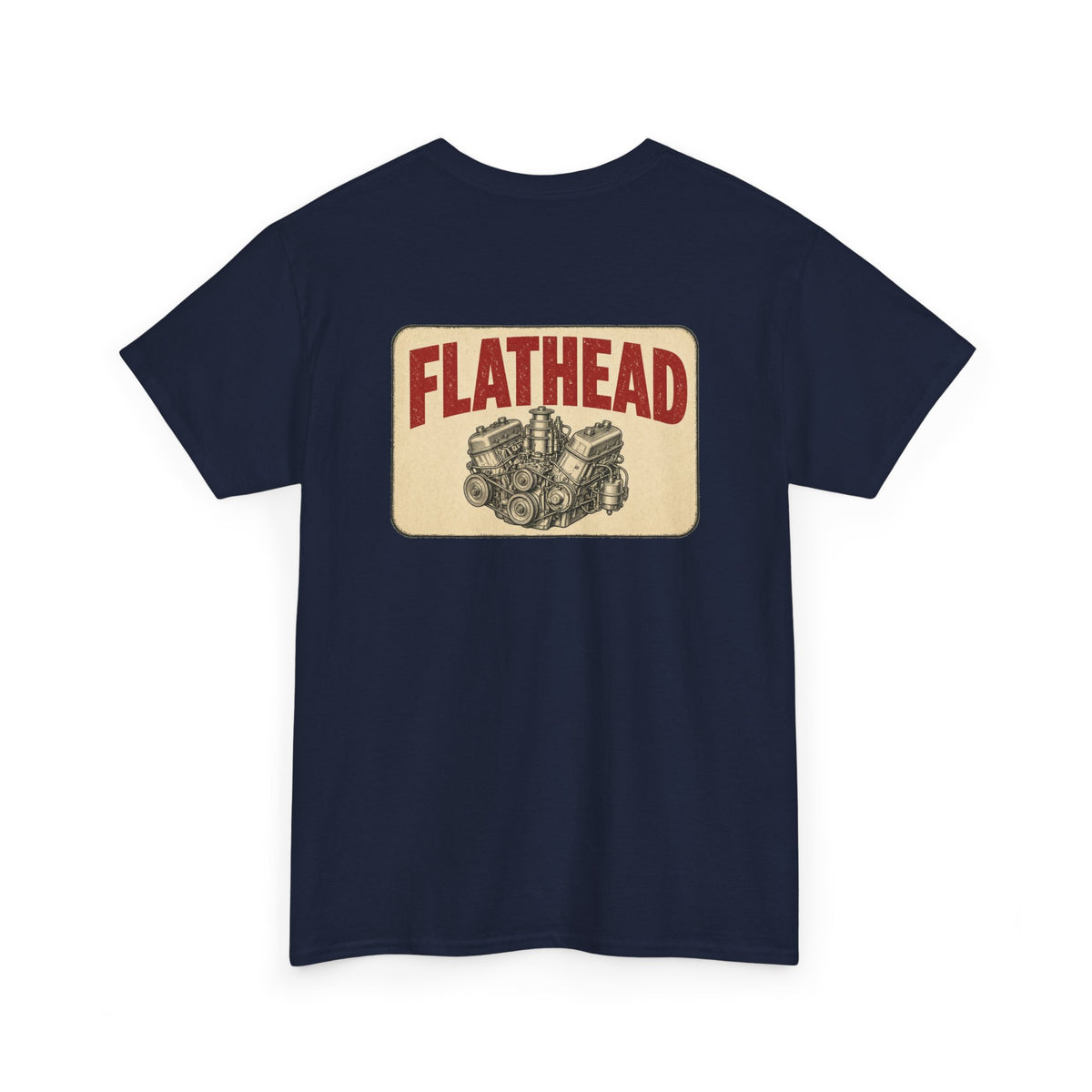 No ShopCo Flathead T-shirt, red logo – photo 17