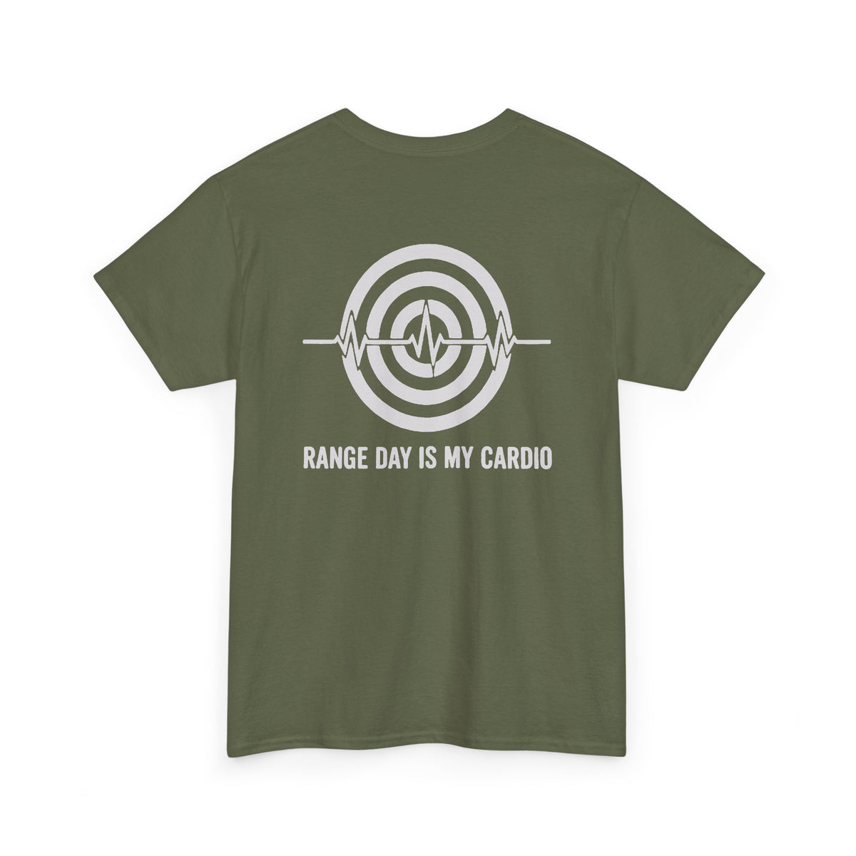 No ShopCo Range Day Is My Cardio T-shirt, white graphic – photo 10