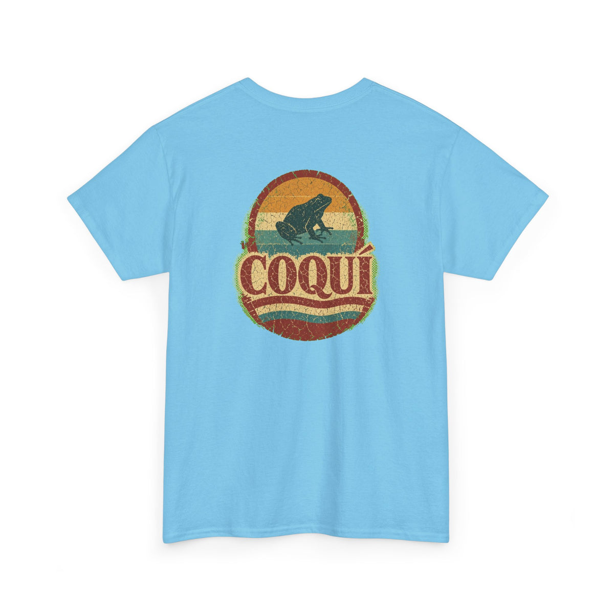 No ShopCo Puerto Rican Coquí T-shirt, orange logo – photo 30