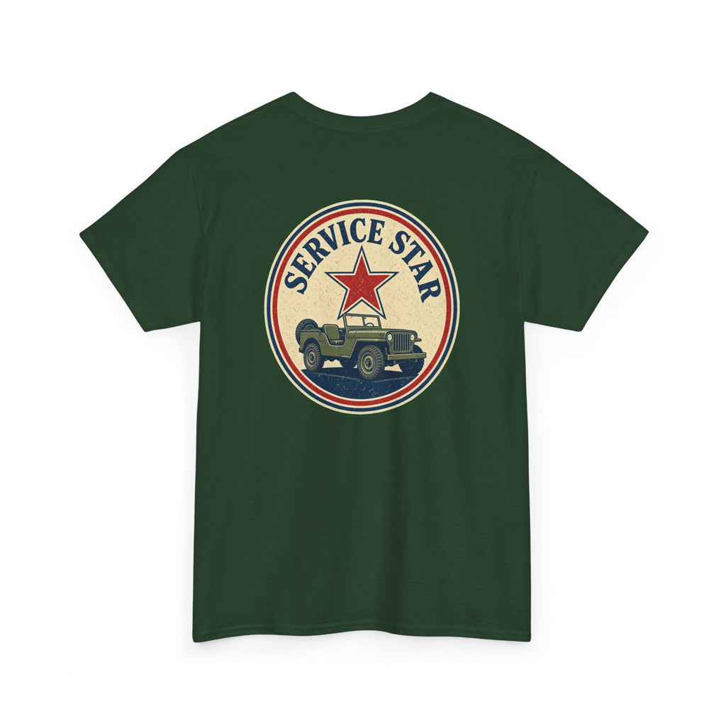 No ShopCo Service Star retro military T-shirt – photo 23