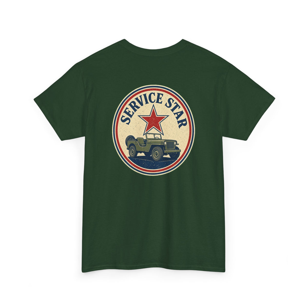 No ShopCo Service Star retro military T-shirt – photo 23