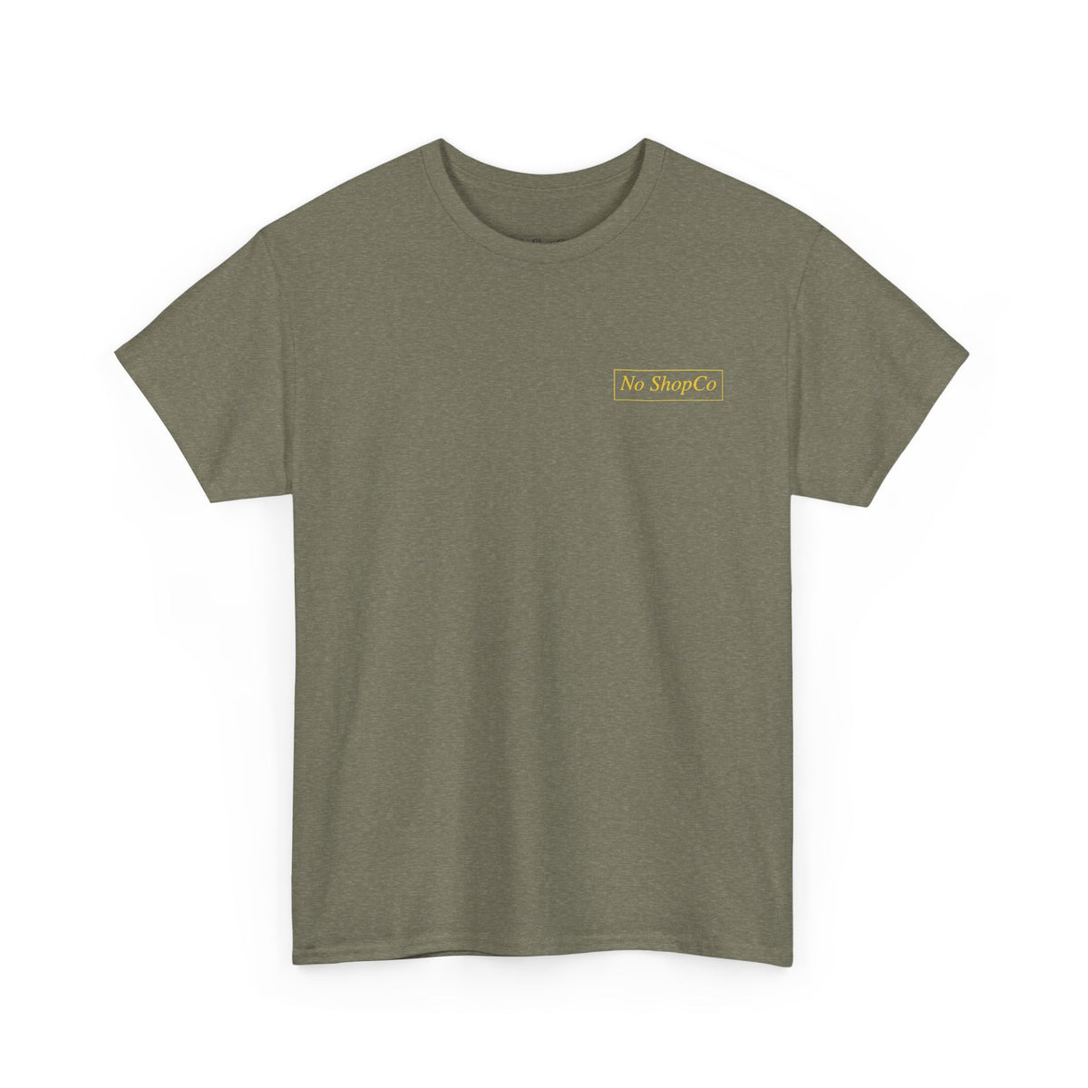 No ShopCo Road Test T-shirt, yellow logo – photo 8