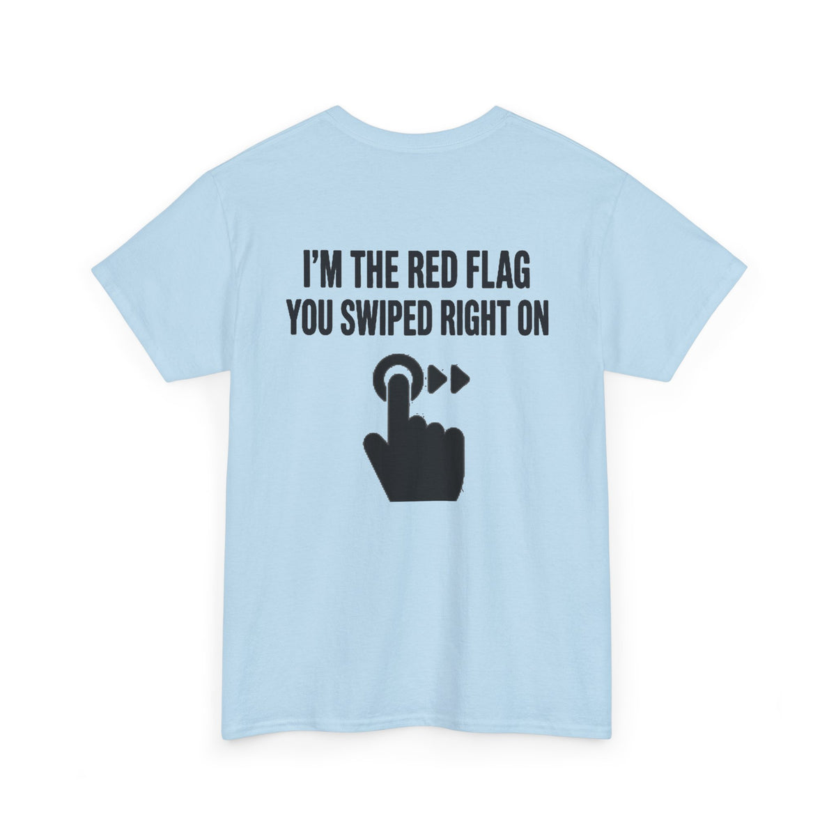 No ShopCo Red Flag T-shirt, black graphic – photo 14
