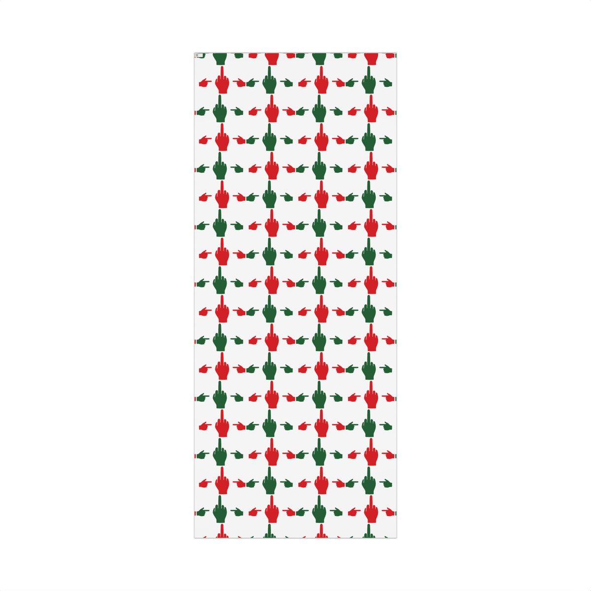 No ShopCo Pointer Finger Christmas gift wrap, white – photo 3