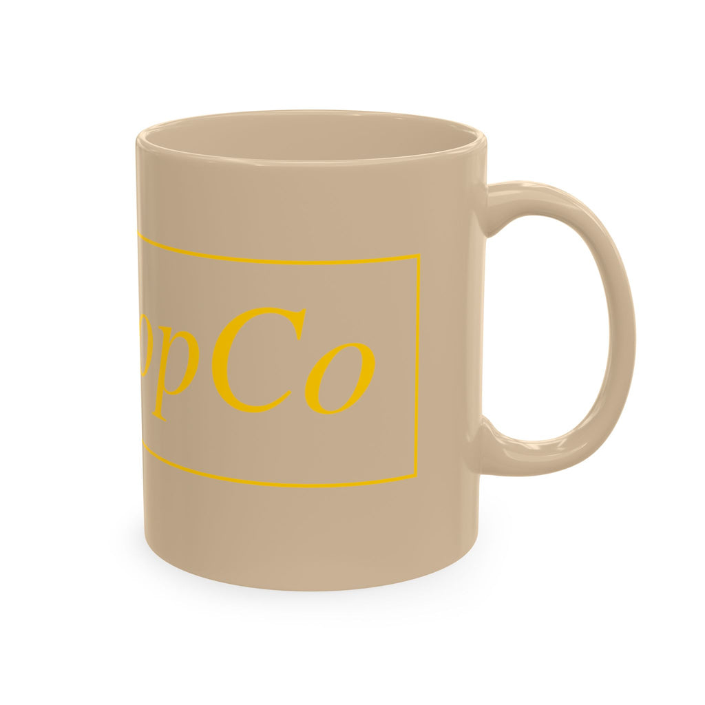 No ShopCo Logo 11oz mug, yellow logo – photo 18