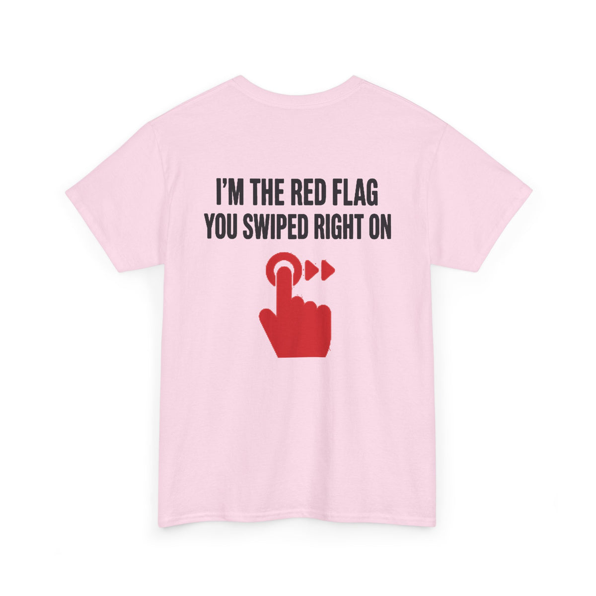 No ShopCo Red Flag T-shirt, black logo – photo 12