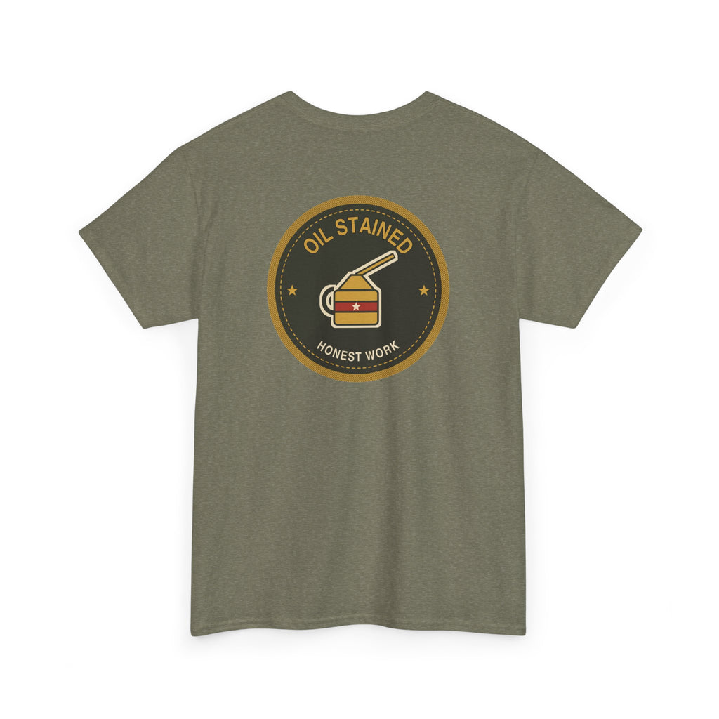 No ShopCo Oil Stained retro automotive T-shirt – photo 20