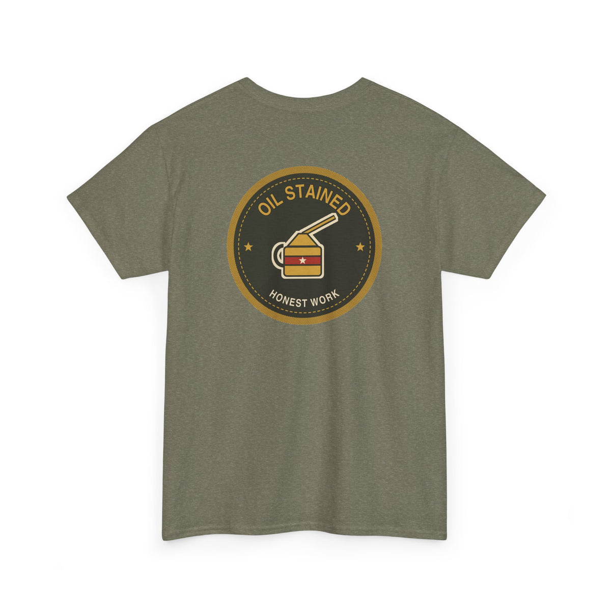 No ShopCo Oil Stained retro automotive T-shirt – photo 20