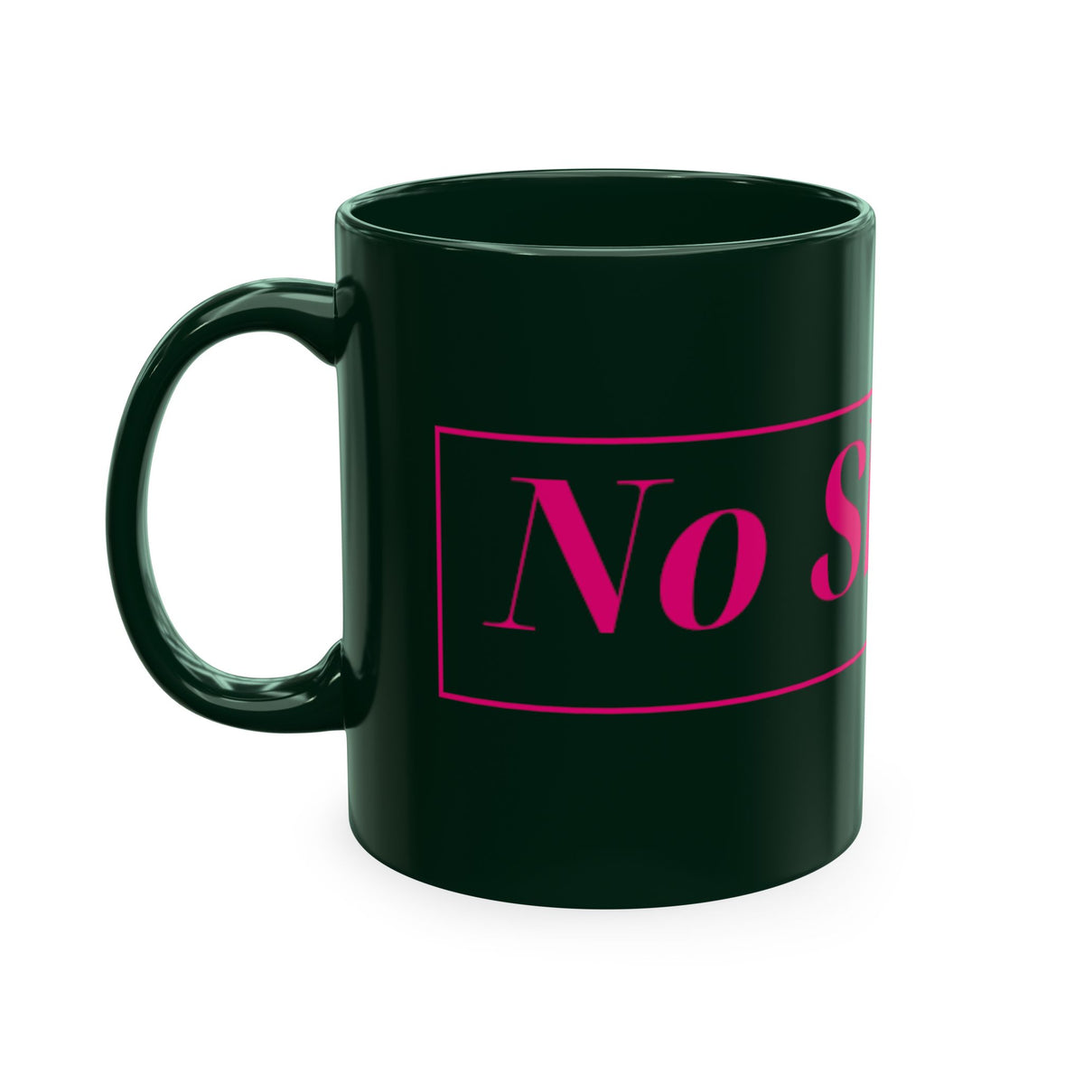 No ShopCo Logo 11oz mug, fuchsia logo – photo 27