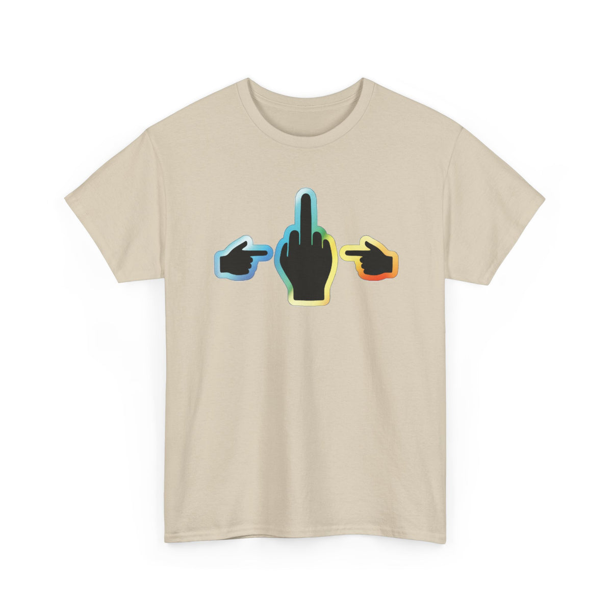 No ShopCo hologram Pointer Finger T-shirt – photo 2