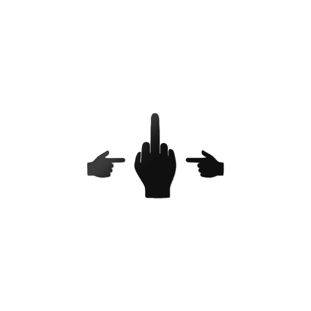 No ShopCo Pointer Finger UV DTF sticker – photo 4