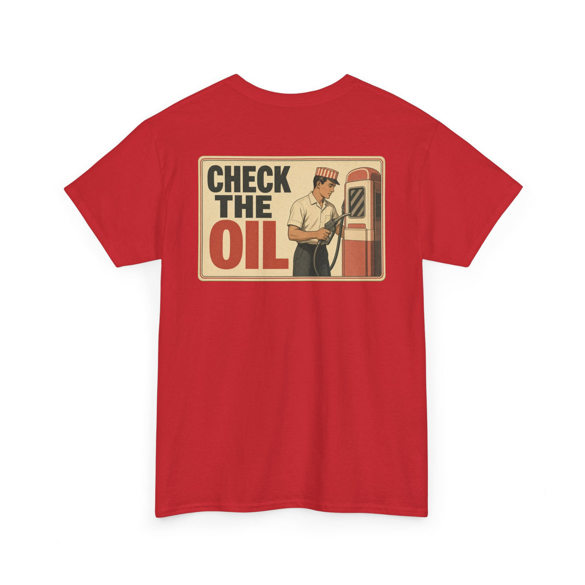 No ShopCo Check The Oil retro automotive T-shirt – photo 15