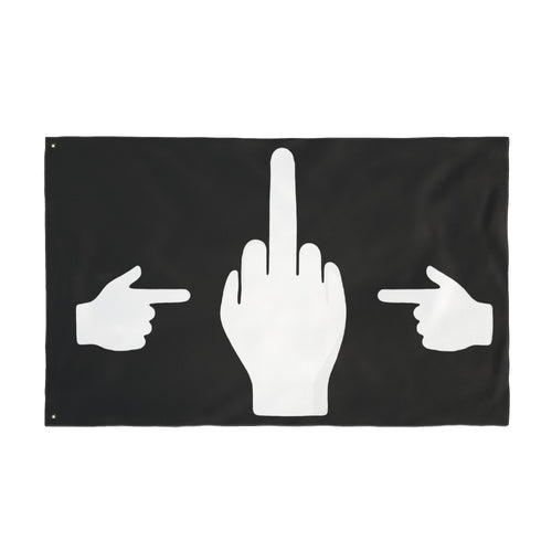 No ShopCo Pointer Finger double-sided 3 x 5 ft flag