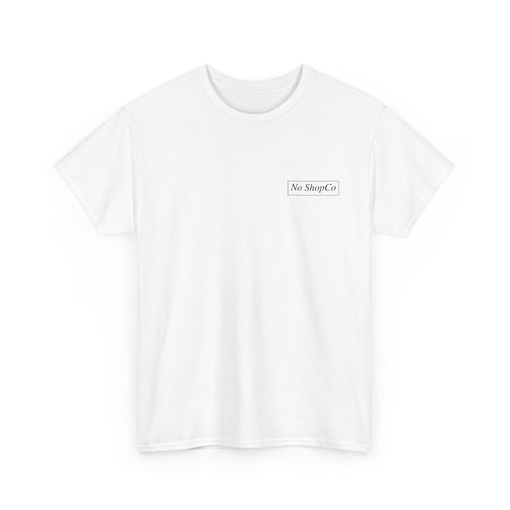 No ShopCo Red Flag T-shirt, black logo – photo 8