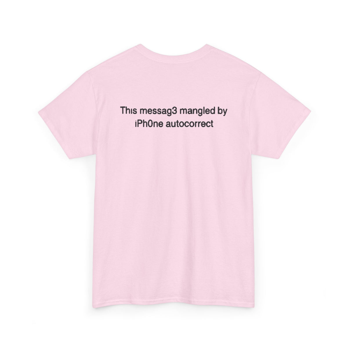No ShopCo Autocorrect Humor T-shirt, black graphic – photo 12