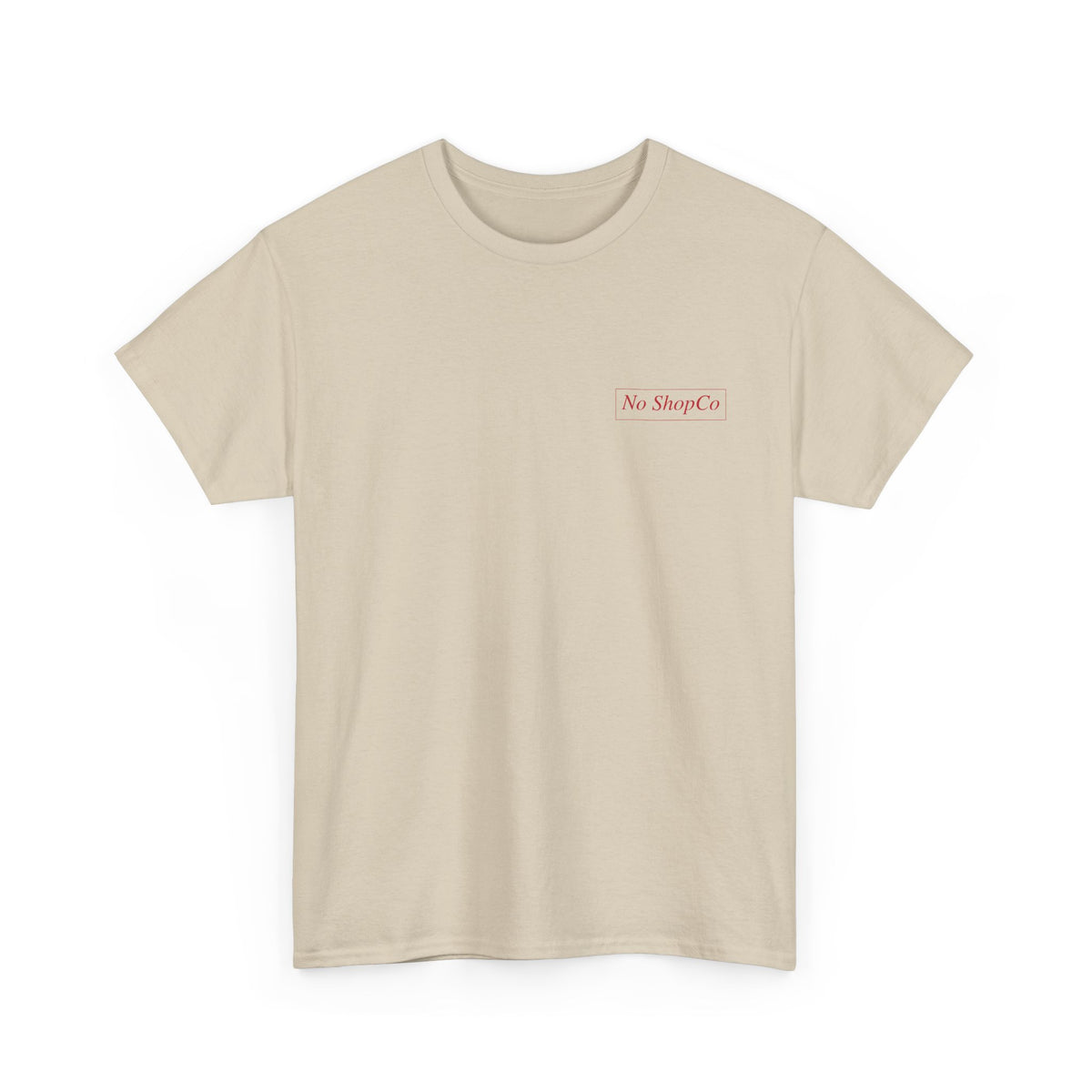 No ShopCo Merry Crisis T-shirt, red & white – photo 3