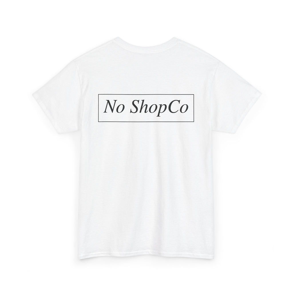 No ShopCo Logo T-shirt with black chest and back wordmarks – view 14