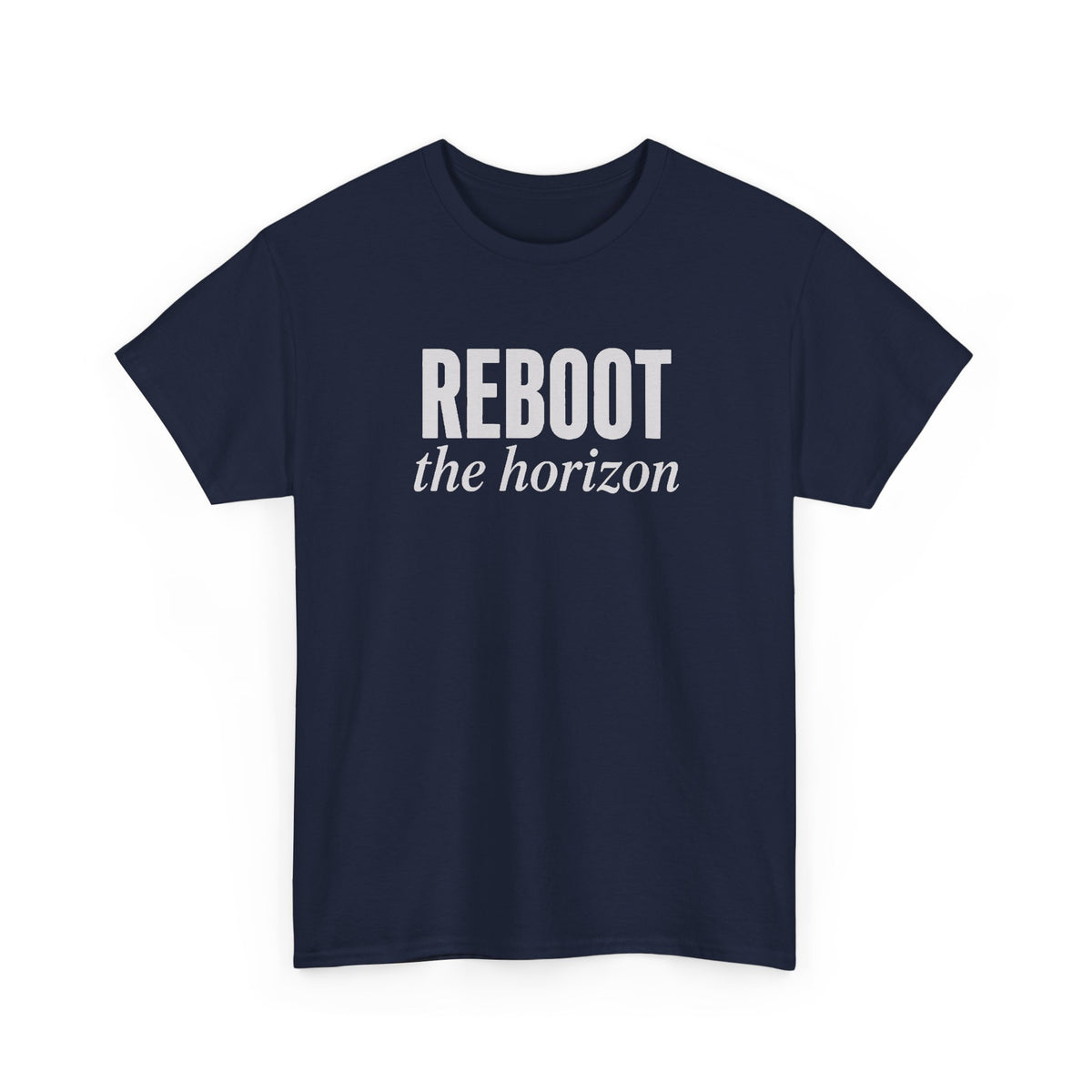 No ShopCo Reboot The Horizon T-shirt, white front graphic – photo 7