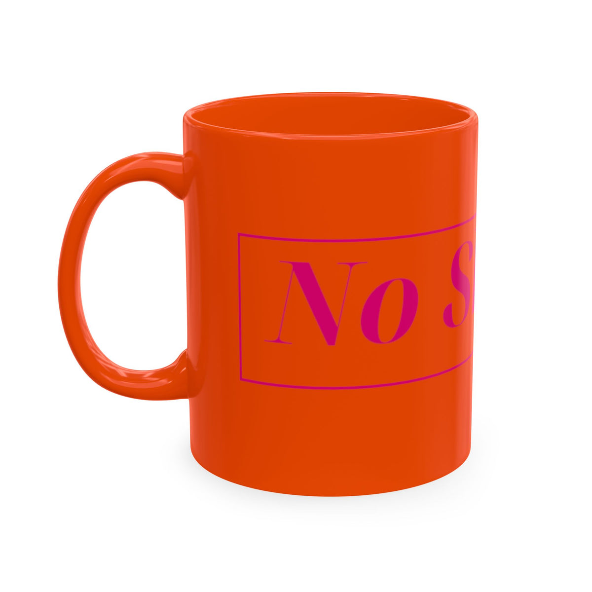 No ShopCo Logo 11oz mug, fuchsia logo – photo 42