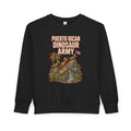 No ShopCo Puerto Rican Dinosaur Army kids' sweatshirt – photo 3