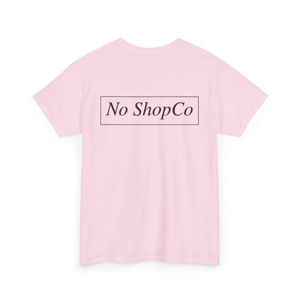 No ShopCo Logo T-shirt with black chest and back wordmarks – view 11