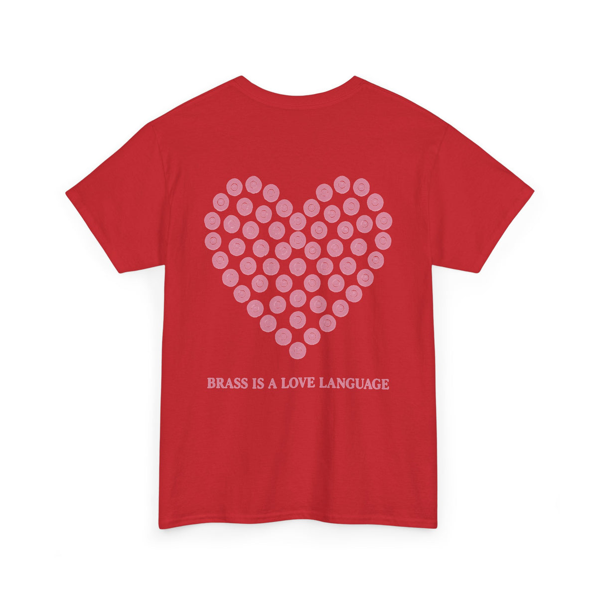 No ShopCo Brass Is A Love Language T-shirt, pink – photo 21