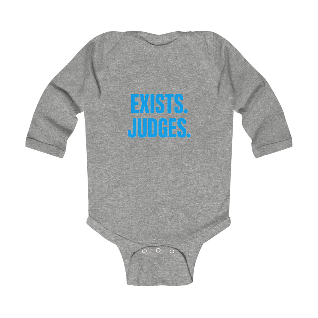 No ShopCo Exists. Judges. bodysuit, blue long-sleeve – photo 4