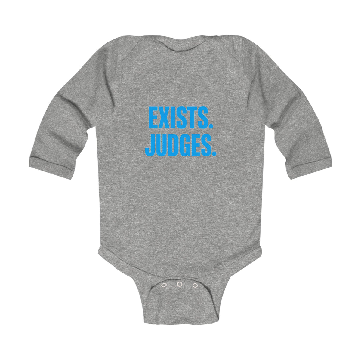 No ShopCo Exists. Judges. bodysuit, blue long-sleeve – photo 4