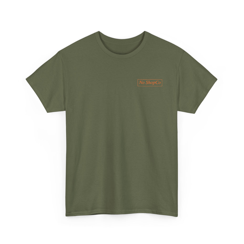 No ShopCo Puerto Rican Coquí T-shirt, orange logo – photo 17
