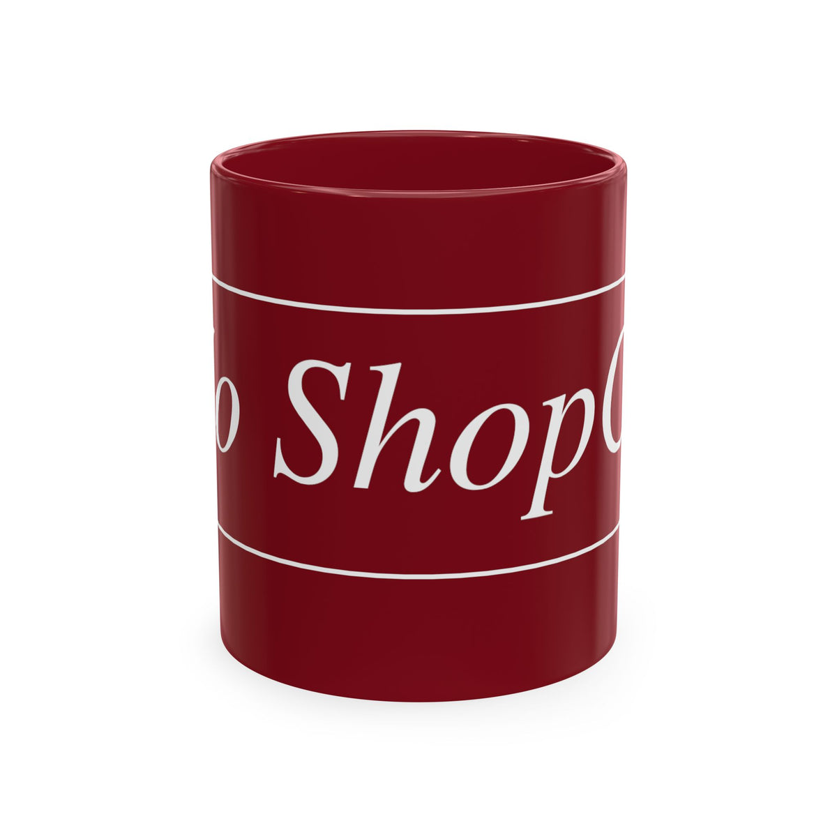 No ShopCo Logo 11oz mug, white logo – photo 4