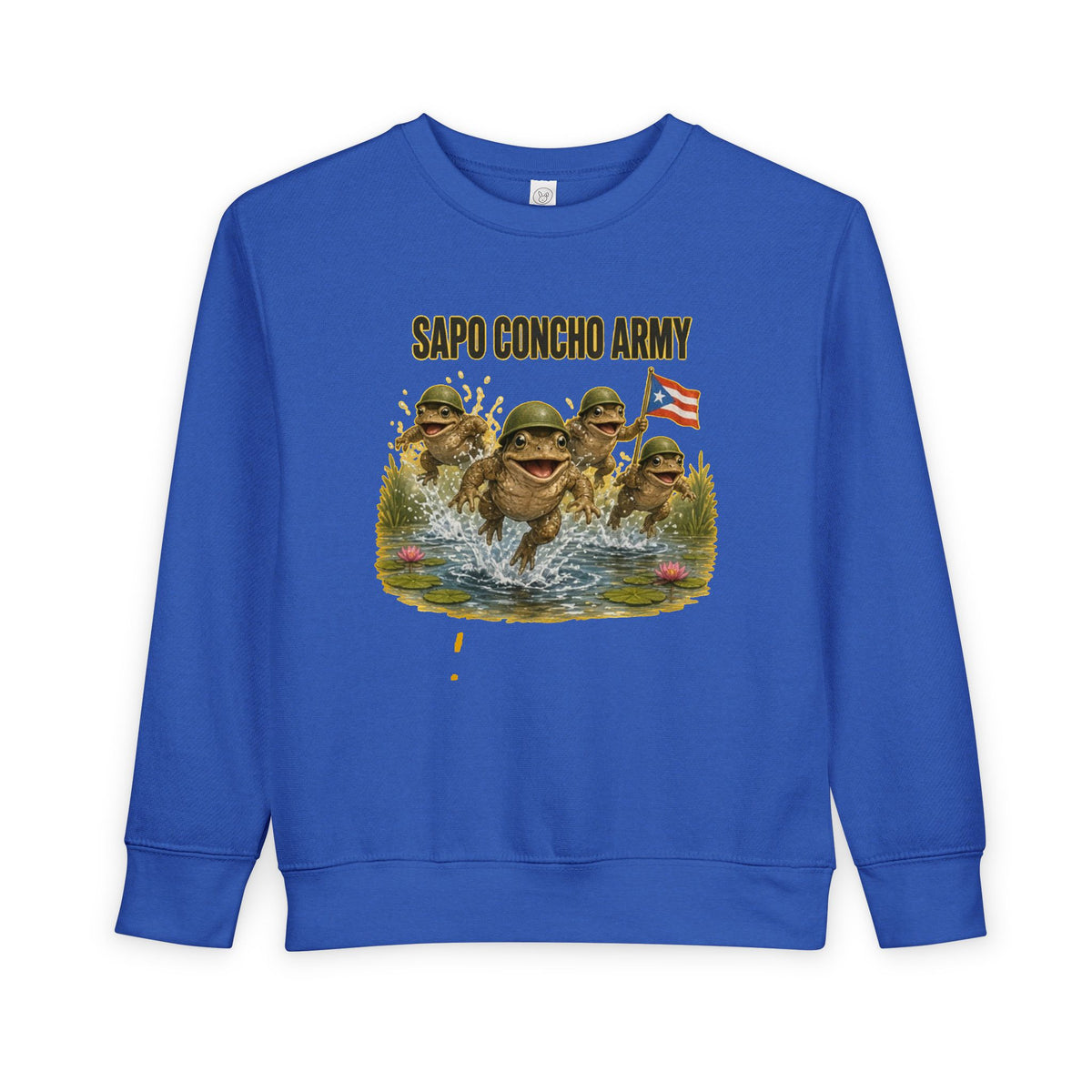 No ShopCo Sapo Concho Army toddler sweatshirt – photo 2