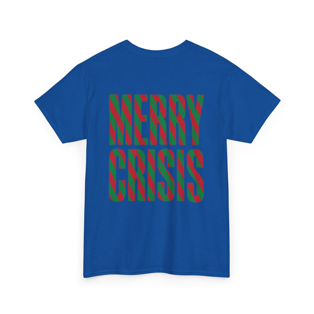 No ShopCo Merry Crisis T-shirt, red & green, green logo – photo 16