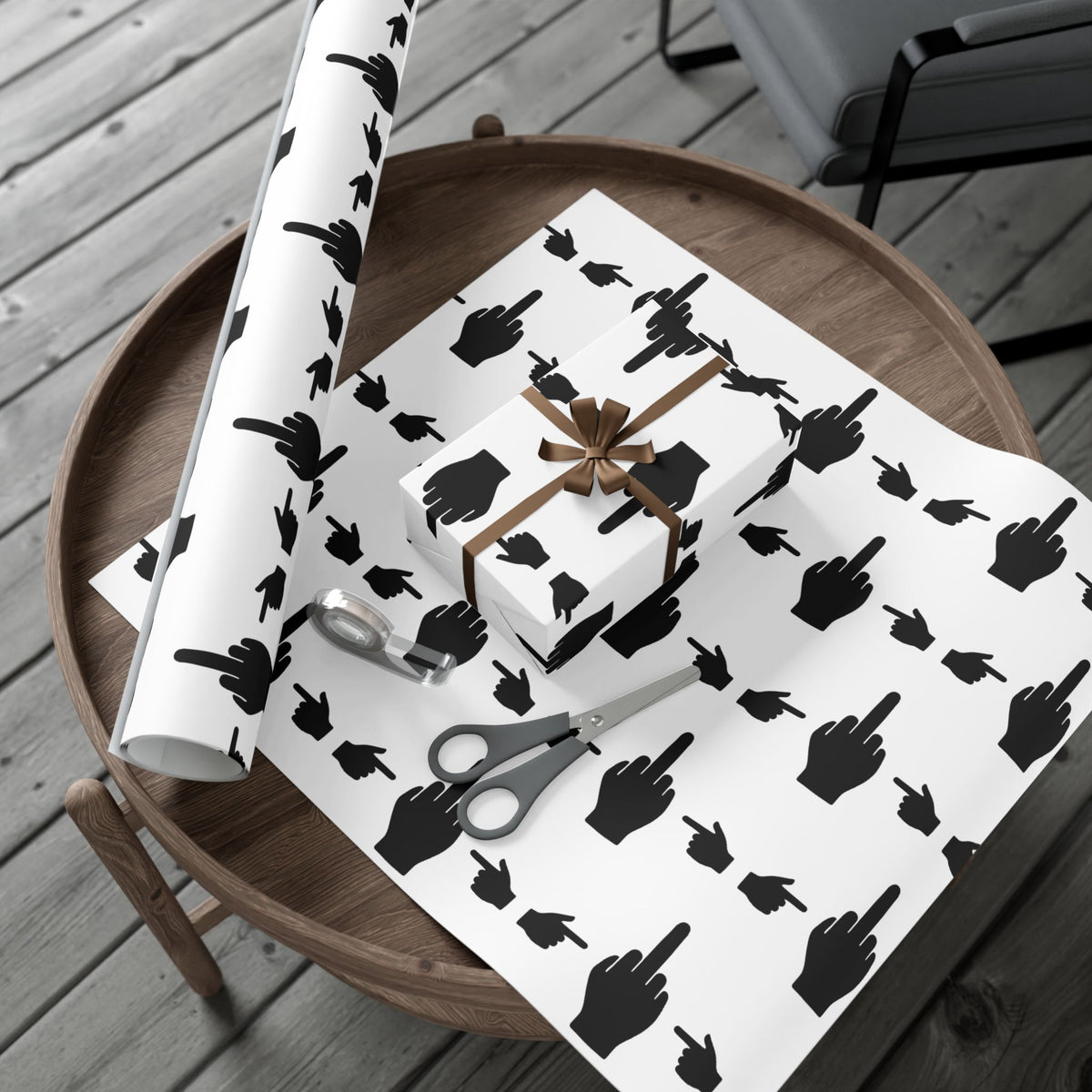No ShopCo Pointer Finger gift wrap paper – photo 14