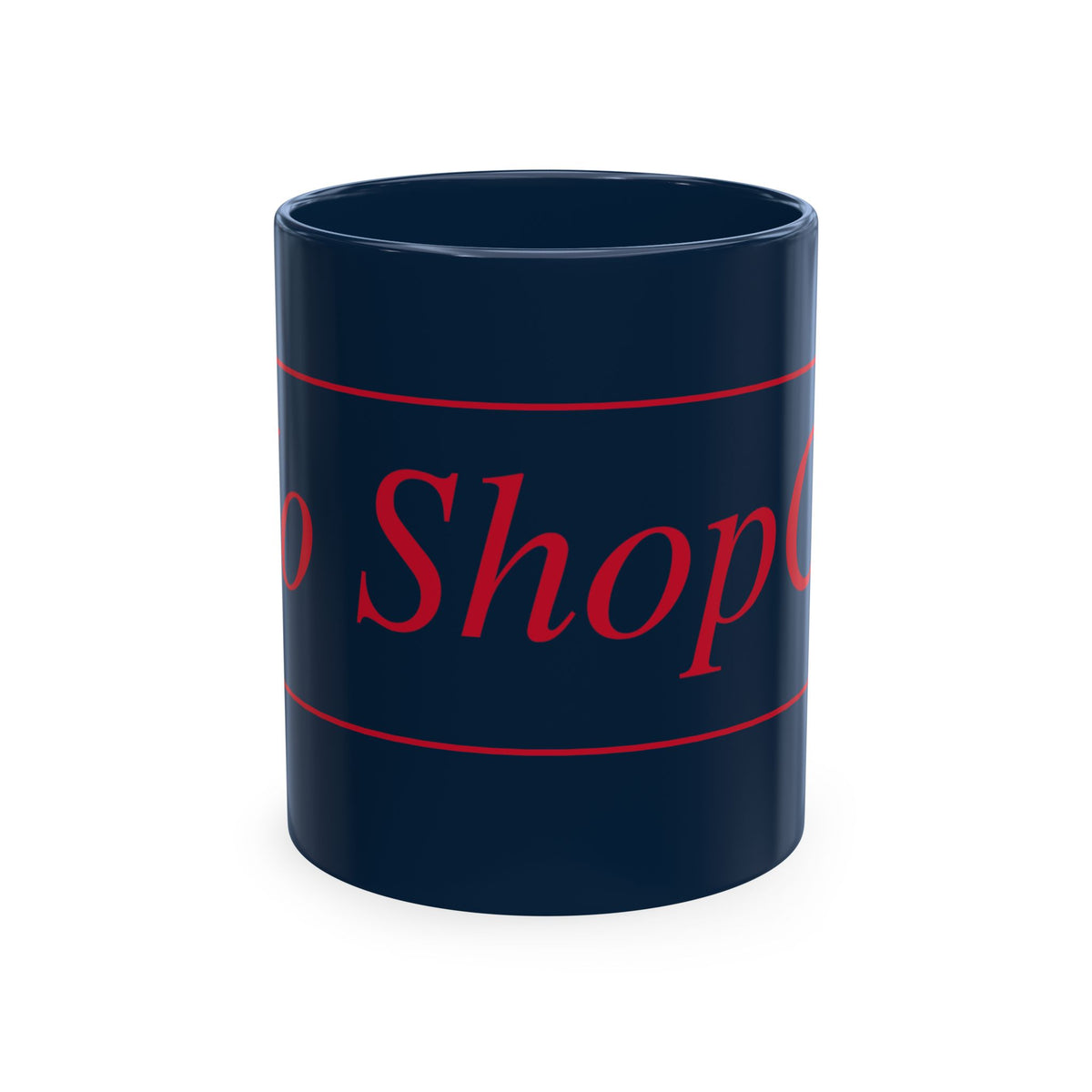 No ShopCo Logo 11oz mug, red logo – photo 9