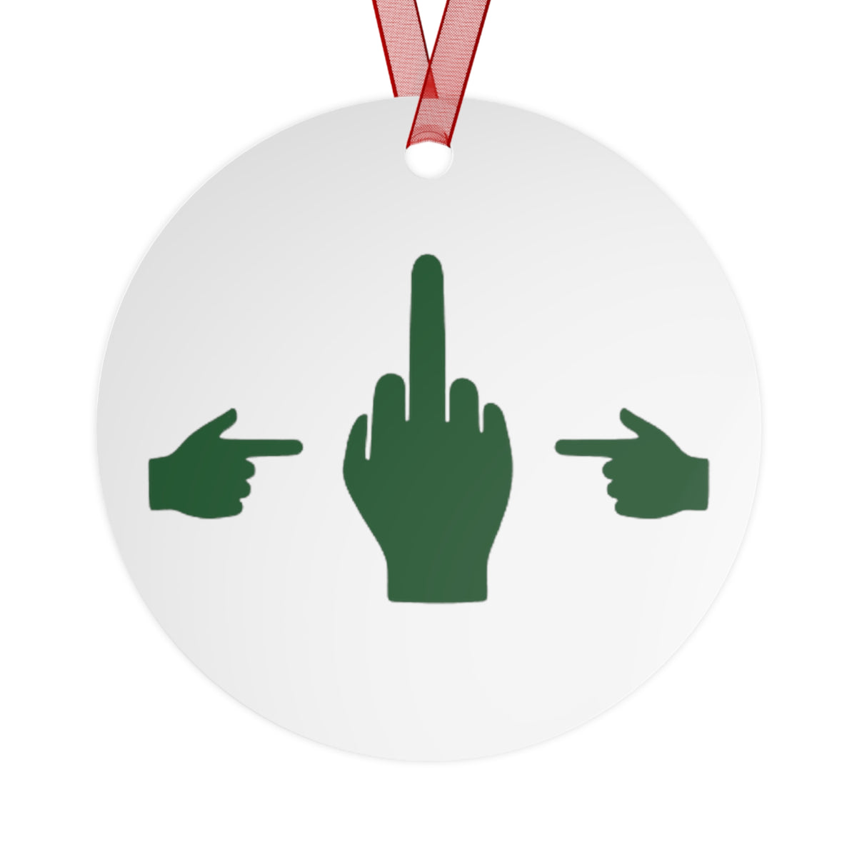 No ShopCo Pointer Finger metal ornament – photo 2