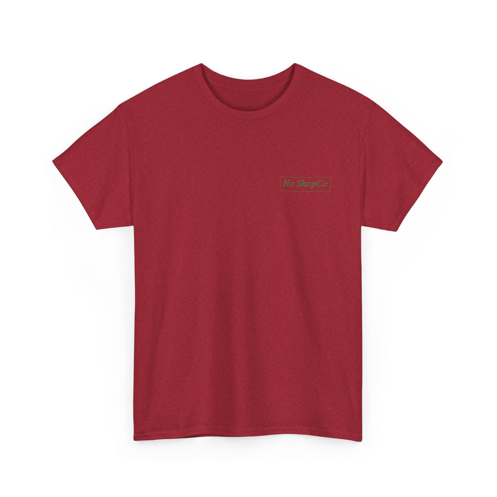No ShopCo Merry Crisis T-shirt, tricolor, green logo – photo 10