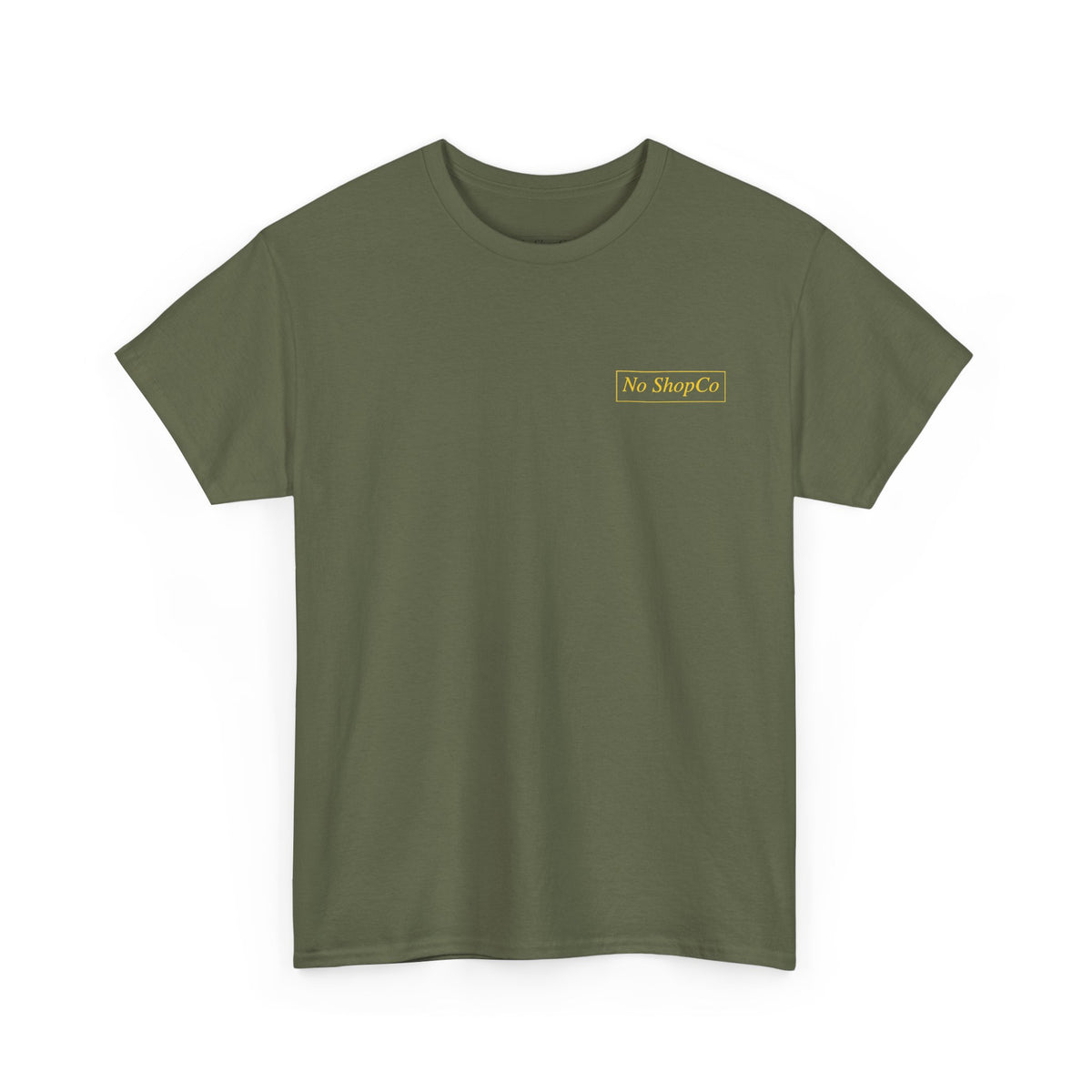 No ShopCo Road Test T-shirt, yellow logo – photo 11