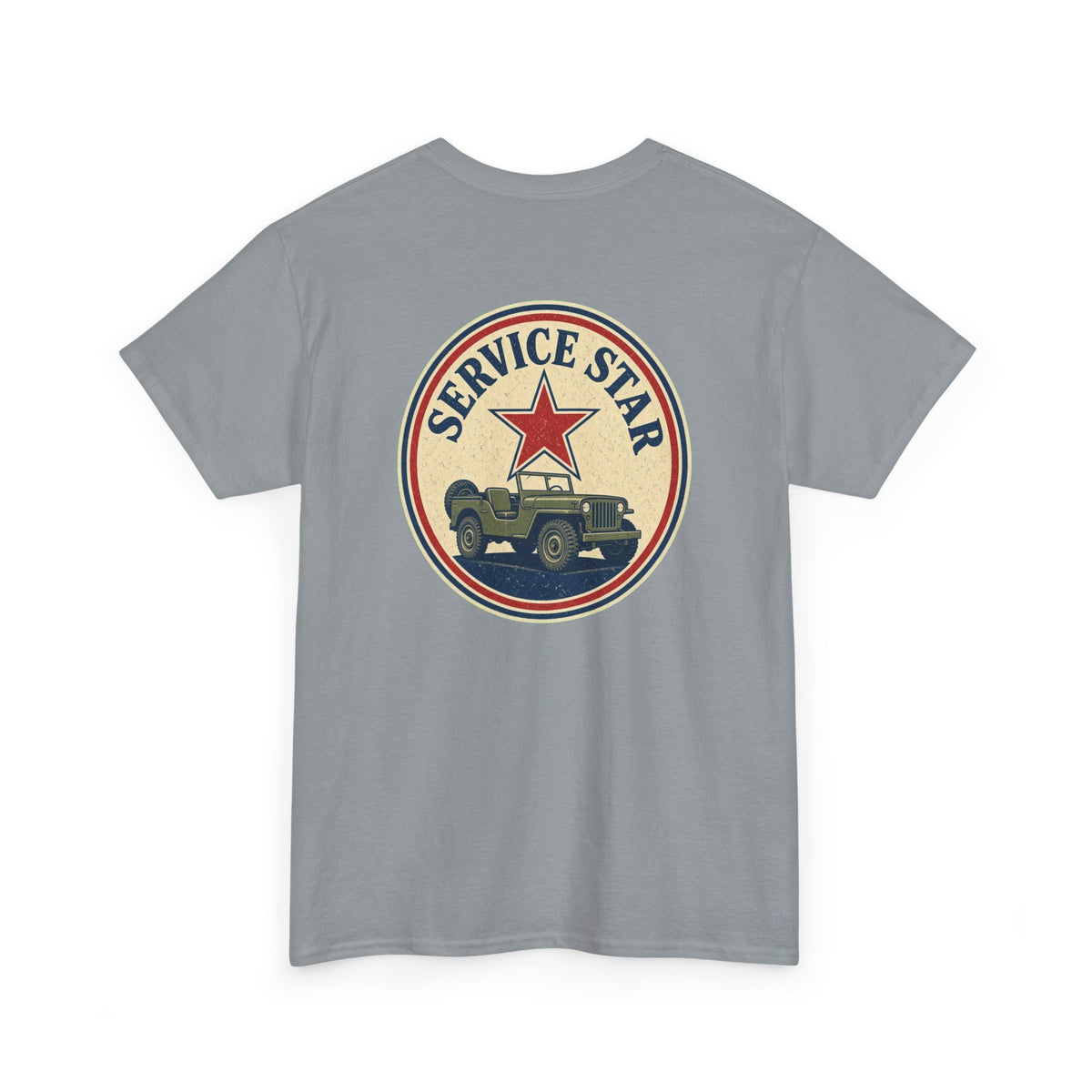 No ShopCo Service Star retro military T-shirt – photo 21