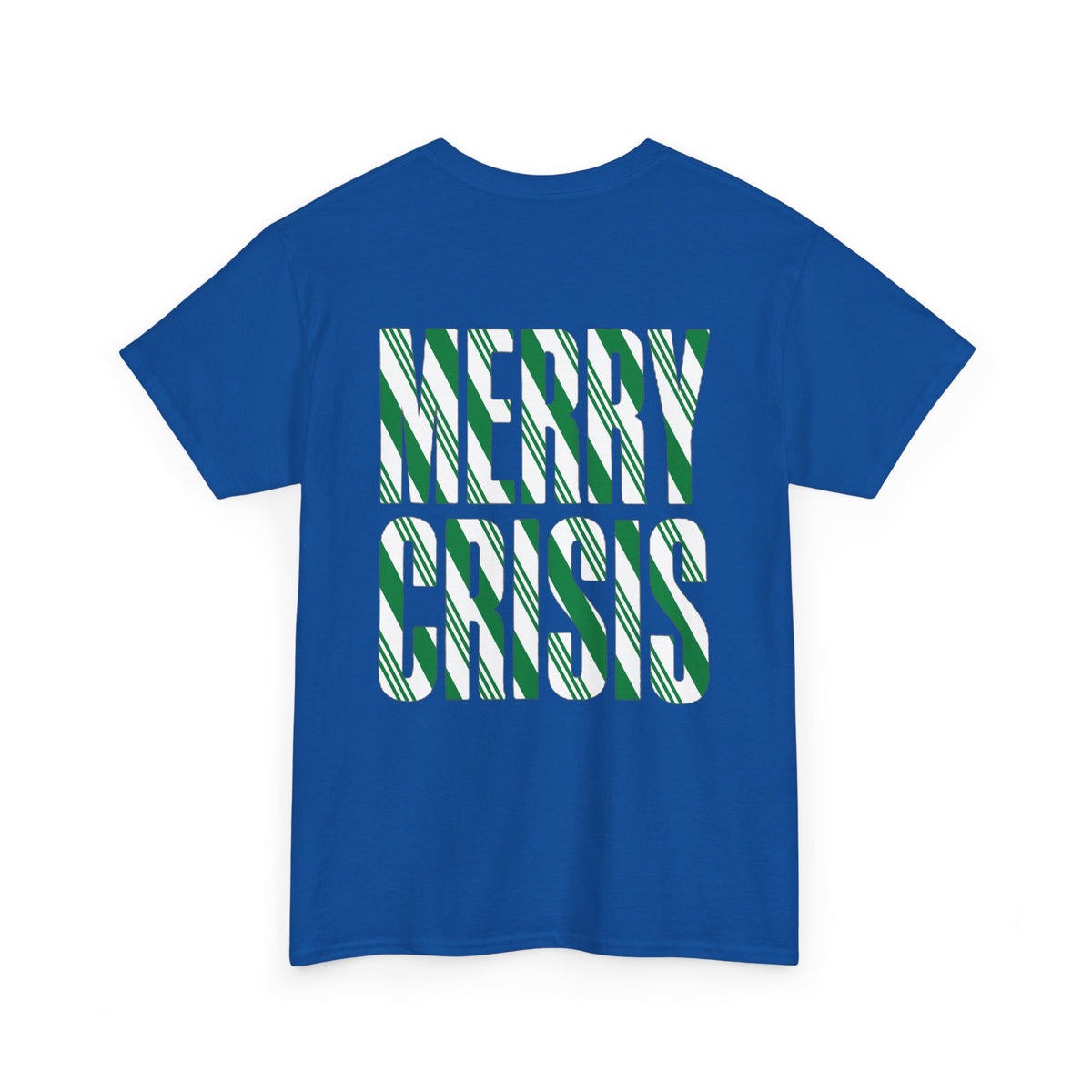 No ShopCo Merry Crisis T-shirt, green & white – photo 17