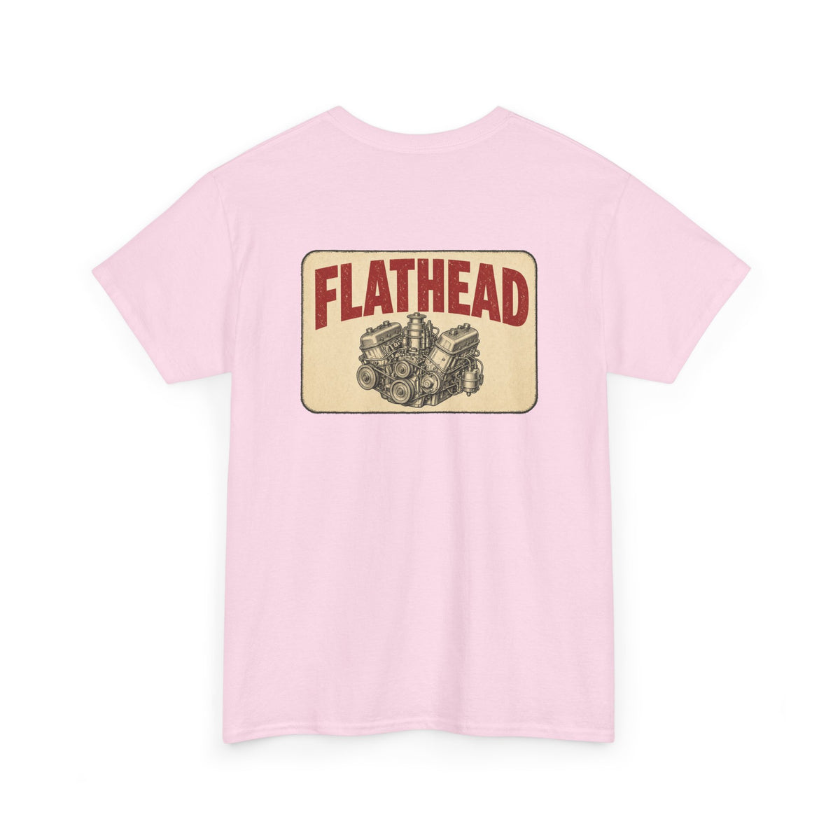 No ShopCo Flathead T-shirt, red logo – photo 15
