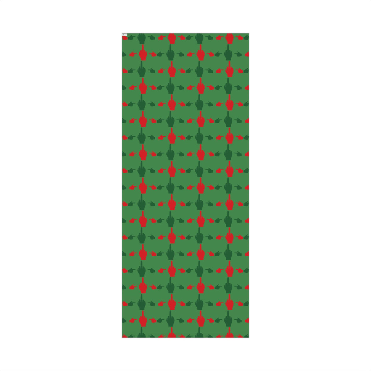 No ShopCo Pointer Finger Christmas gift wrap, green – photo 6