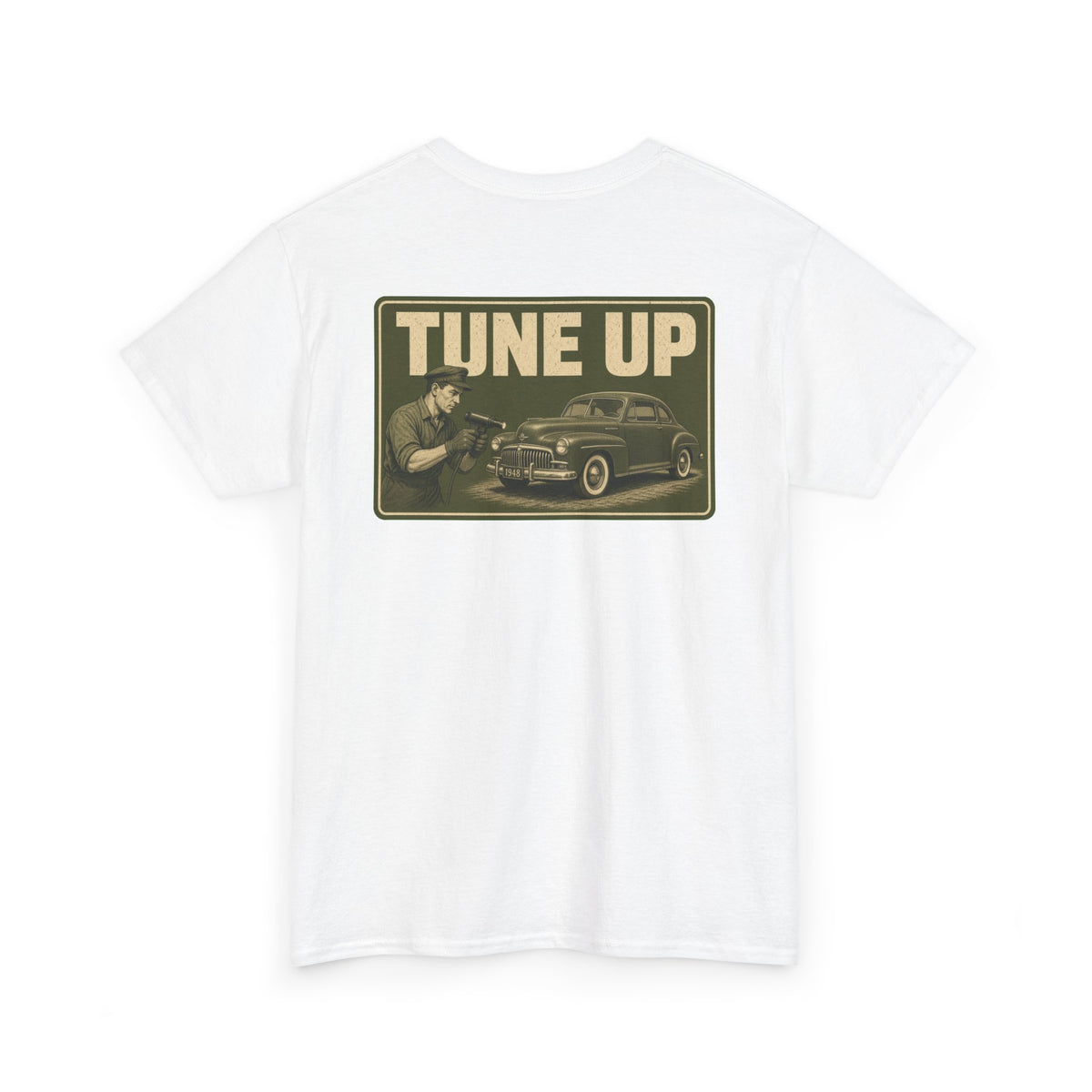 No ShopCo Tune Up retro automotive T-shirt – photo 3