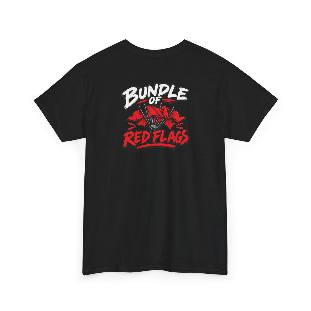 No ShopCo Bundle of Red Flags T-shirt, red graphic – photo 16