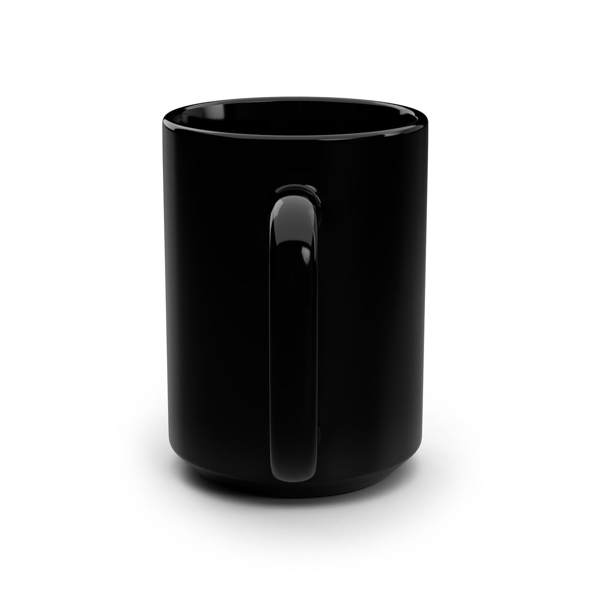 No ShopCo FYS 15oz black mug, stealth script – photo 3