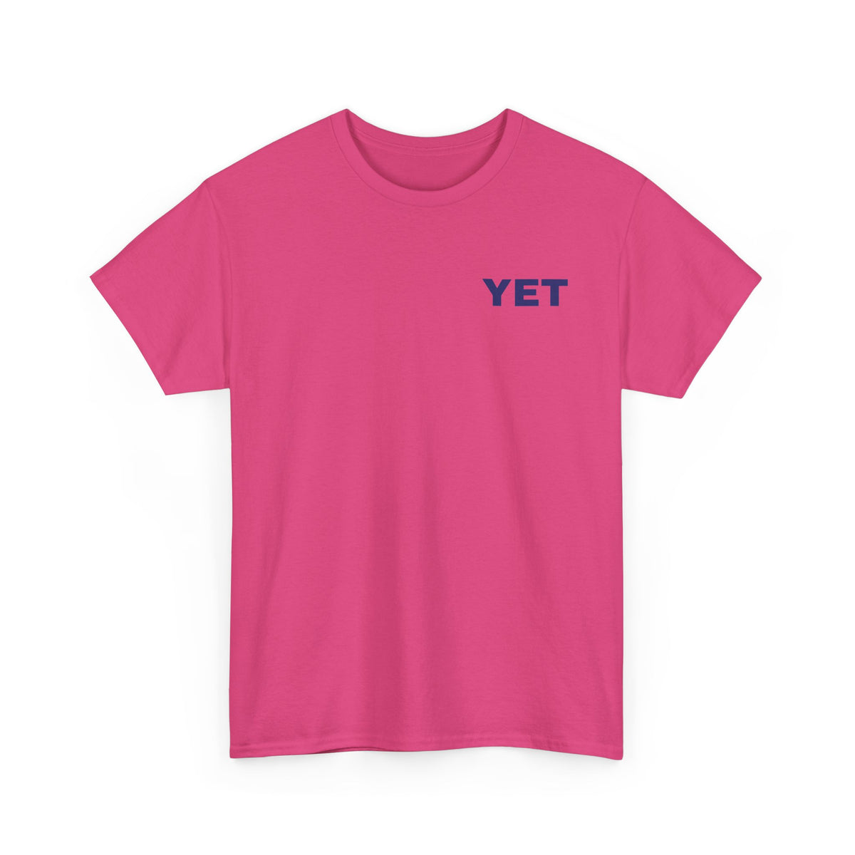 No ShopCo YET T-shirt, blue lettering – photo 9