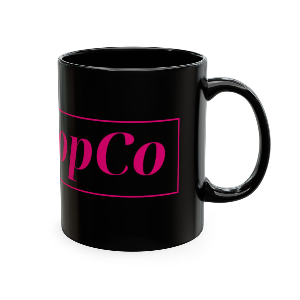No ShopCo Logo 11oz mug, fuchsia logo – photo 14