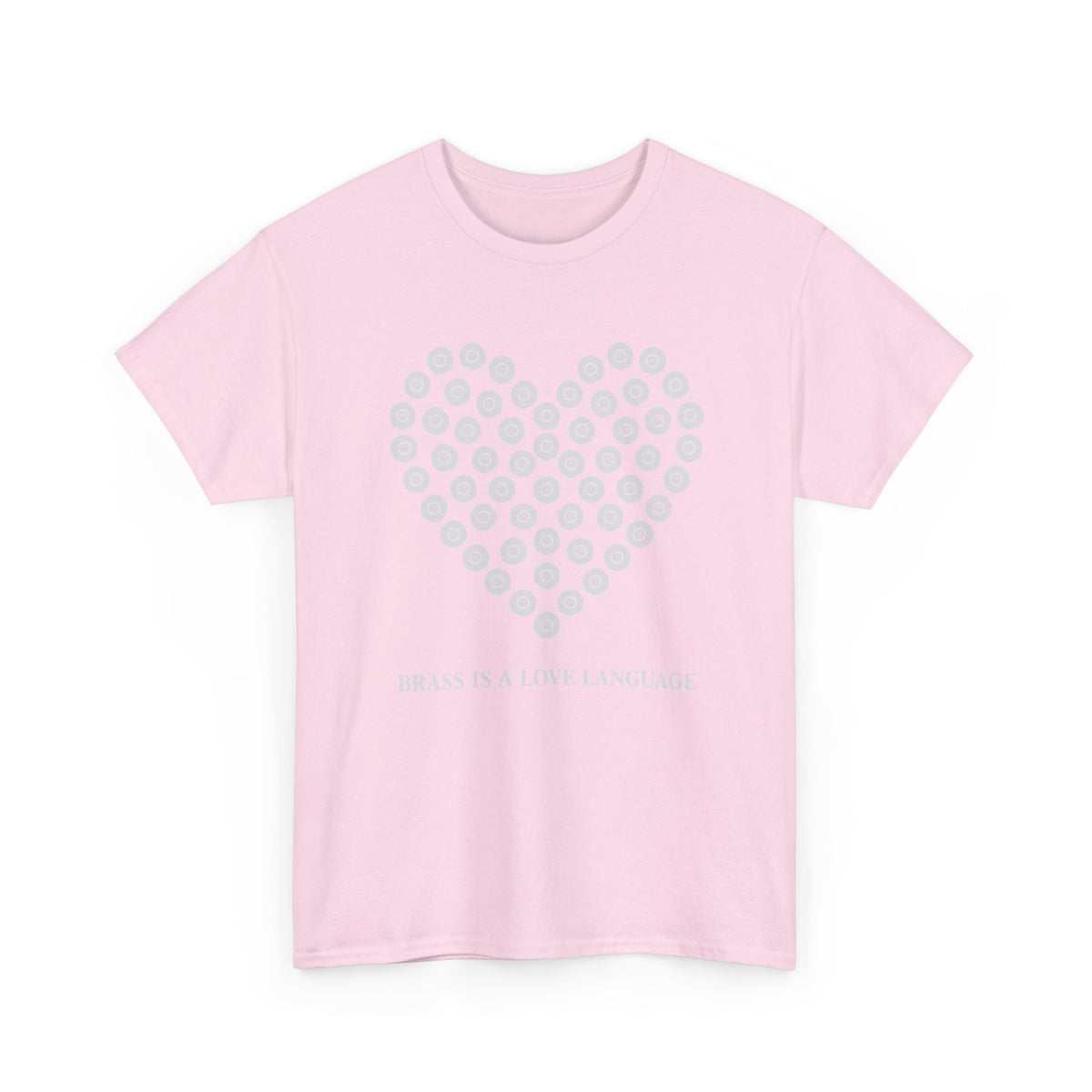 No ShopCo Brass Is A Love Language T-shirt, white front graphic – photo 5