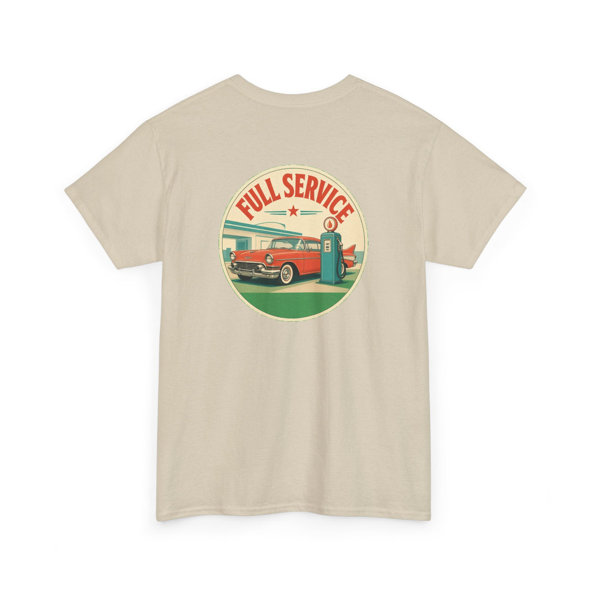 No ShopCo Full Service retro automotive T-shirt – photo 4