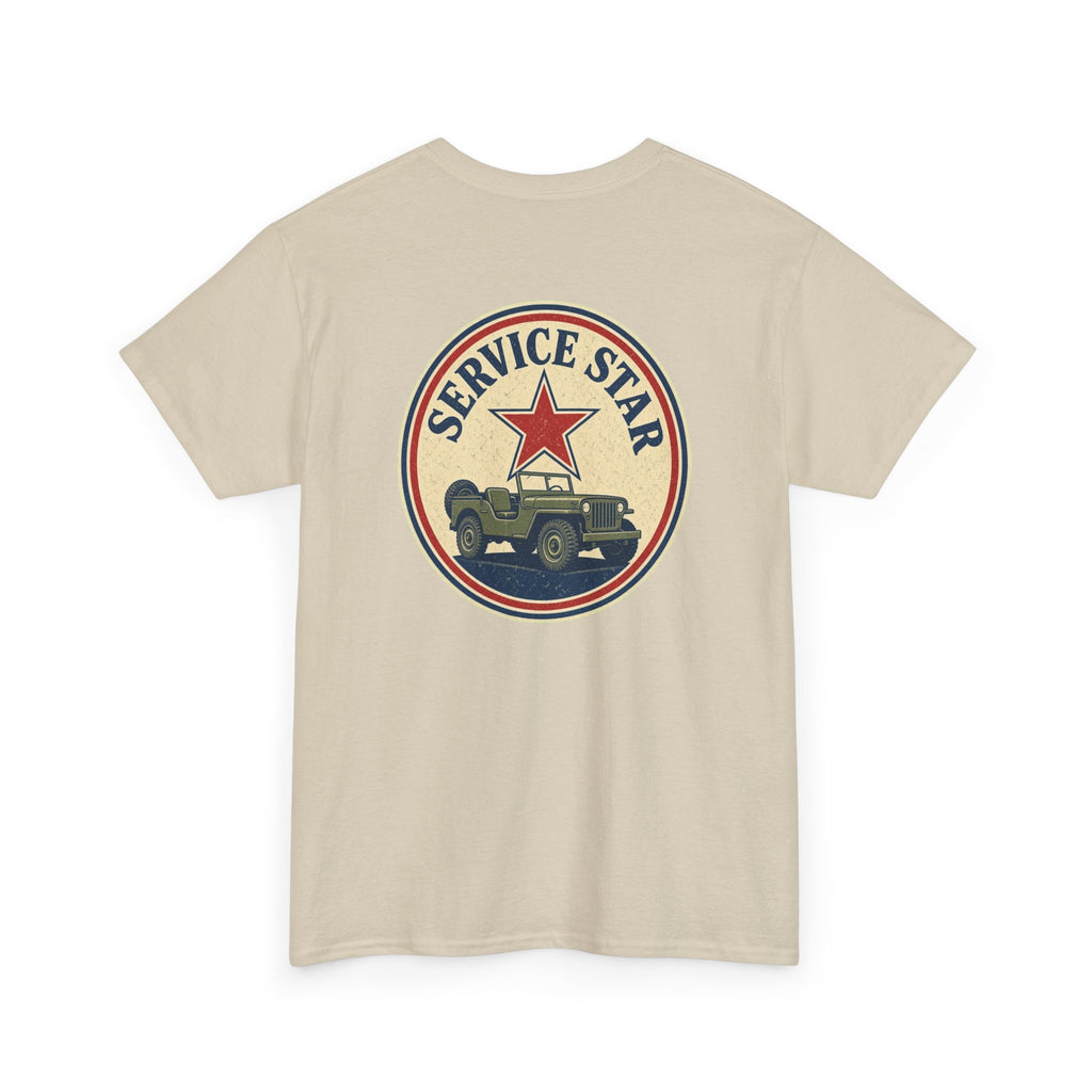 No ShopCo Service Star retro military T-shirt – photo 16