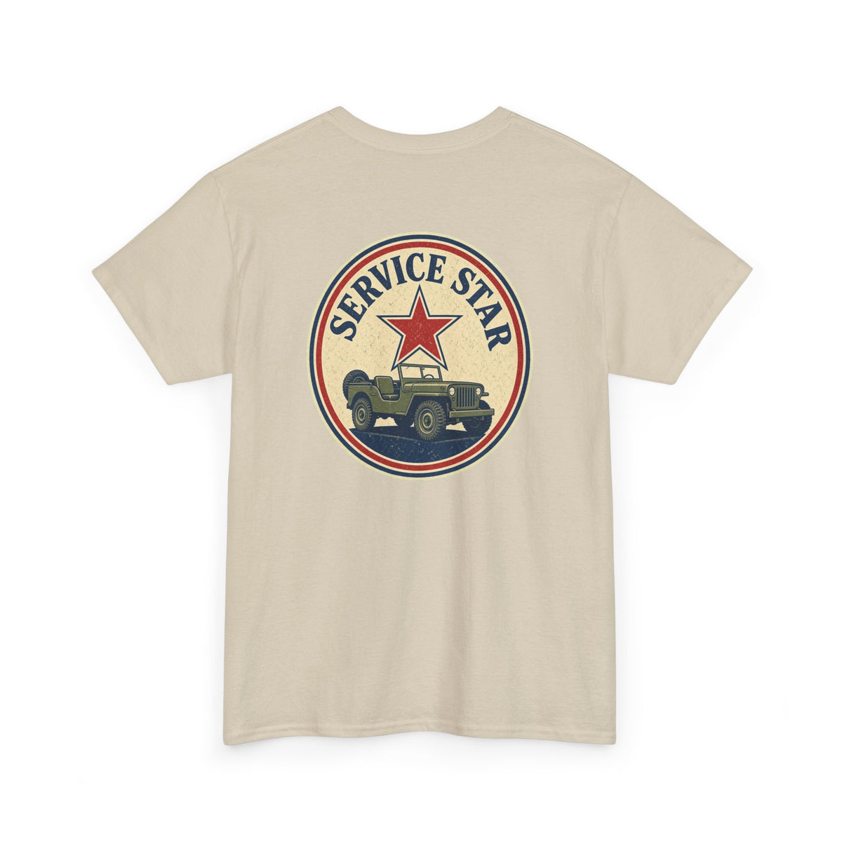 No ShopCo Service Star retro military T-shirt – photo 16